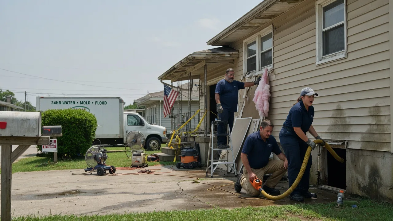 Water Damage Repair in Cleveland, NC near me